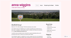 Desktop Screenshot of annawiggins.wordpress.com