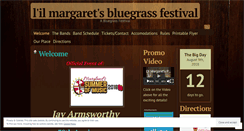 Desktop Screenshot of lilmargaretsbluegrass.wordpress.com