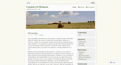 Desktop Screenshot of cacopeli.wordpress.com