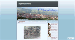 Desktop Screenshot of angelesituango.wordpress.com