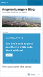 Mobile Screenshot of angelesituango.wordpress.com