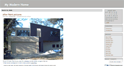 Desktop Screenshot of mymodernhome.wordpress.com