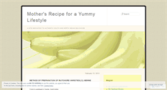 Desktop Screenshot of paddusrecipe.wordpress.com