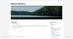 Desktop Screenshot of madolinemarkham.wordpress.com