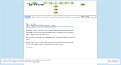 Desktop Screenshot of iform.wordpress.com