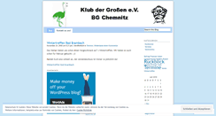 Desktop Screenshot of kdgchemnitz.wordpress.com