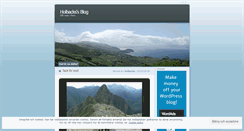 Desktop Screenshot of holbacks.wordpress.com