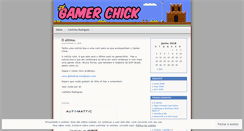 Desktop Screenshot of gamerchicks.wordpress.com