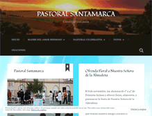 Tablet Screenshot of pastoralsantamarca.wordpress.com
