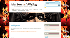 Desktop Screenshot of missleaman.wordpress.com