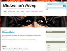 Tablet Screenshot of missleaman.wordpress.com
