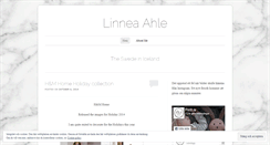 Desktop Screenshot of linneaahle.wordpress.com