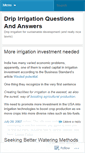 Mobile Screenshot of dripirrigation.wordpress.com