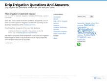 Tablet Screenshot of dripirrigation.wordpress.com