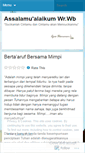 Mobile Screenshot of mujahidcinta1.wordpress.com