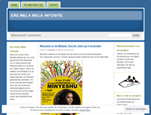 Tablet Screenshot of eremelamela.wordpress.com