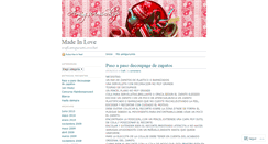 Desktop Screenshot of amigurimishop.wordpress.com