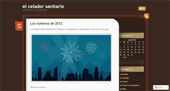 Desktop Screenshot of celadorsanitario.wordpress.com
