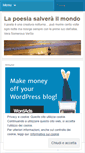 Mobile Screenshot of lapoesiasalverailmondo.wordpress.com