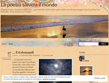 Tablet Screenshot of lapoesiasalverailmondo.wordpress.com