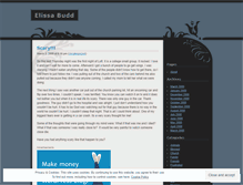 Tablet Screenshot of elissabudd.wordpress.com