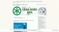 Desktop Screenshot of leganordnovabrianza.wordpress.com