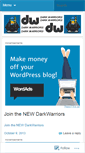 Mobile Screenshot of darkwarriorscp.wordpress.com