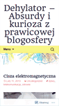 Mobile Screenshot of dehylator.wordpress.com