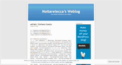 Desktop Screenshot of noitarelecca.wordpress.com