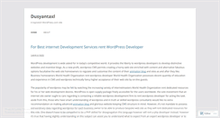 Desktop Screenshot of dusyantaxl.wordpress.com