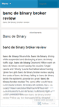 Mobile Screenshot of nfs.bancdebinarybrokerreview.wordpress.com