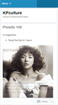 Mobile Screenshot of kpculture.wordpress.com