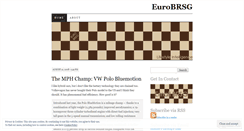 Desktop Screenshot of eurobrsg.wordpress.com