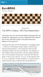 Mobile Screenshot of eurobrsg.wordpress.com