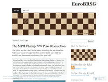 Tablet Screenshot of eurobrsg.wordpress.com