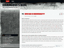 Tablet Screenshot of elgringo95.wordpress.com