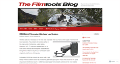 Desktop Screenshot of filmtools.wordpress.com