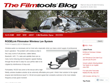 Tablet Screenshot of filmtools.wordpress.com