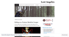 Desktop Screenshot of lostangelesblog.wordpress.com