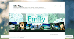 Desktop Screenshot of emsway33.wordpress.com