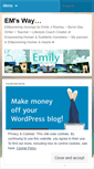 Mobile Screenshot of emsway33.wordpress.com