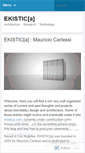 Mobile Screenshot of ekistica.wordpress.com