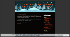 Desktop Screenshot of europaweihnachten.wordpress.com