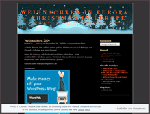 Tablet Screenshot of europaweihnachten.wordpress.com
