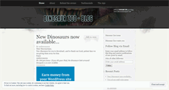 Desktop Screenshot of dinosaurzooipad.wordpress.com
