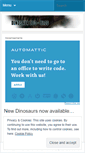 Mobile Screenshot of dinosaurzooipad.wordpress.com