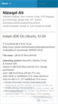 Mobile Screenshot of nizaqatali.wordpress.com