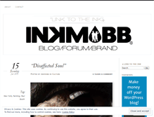 Tablet Screenshot of inkmobb.wordpress.com