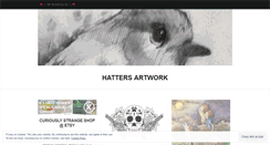 Desktop Screenshot of hattersartwork.wordpress.com