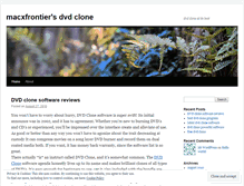 Tablet Screenshot of macxfrontier.wordpress.com